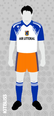 Montpellier 1990-91 home (Euro version)