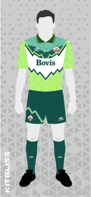 Oldham Athletic 1991-93 third