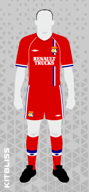 Olympique Lyonnais 2002-03 away