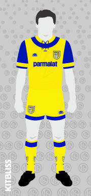 Parma 1993-95 away