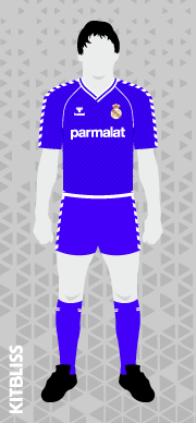 Real Madrid 1986-88 away