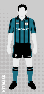 Rochdale 1995-96 away / 1997-98 third