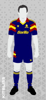 Roma 1991-92 third