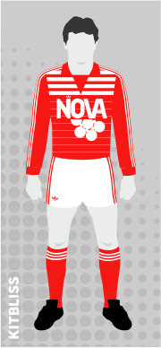 Rouen 1984-85 home