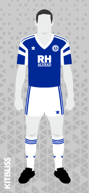 Schalke 04 1990-91 home
