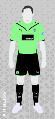 Sporting CP 2010-11 away