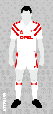 Standard Liège 1992 away