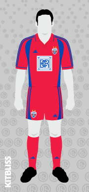 Steaua Bucharest 2001 home