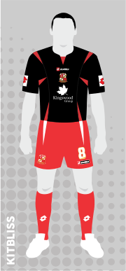 Swindon Town 2007-08 away variation