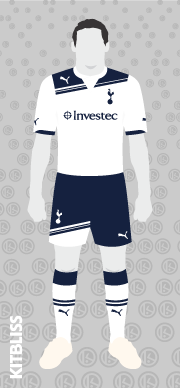 Tottenham Hotspur 2010 home variation 2