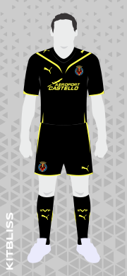 Villarreal 2009-10 away