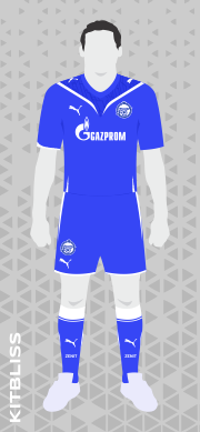 Zenit Saint Petersburg 2009-10 home