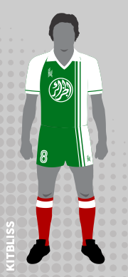 Algeria 1982 World Cup away variation