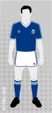Argentina 1990-91 away