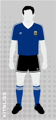 Argentina 1991-92 away