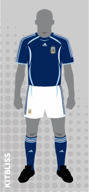 Argentina 2005-07 away