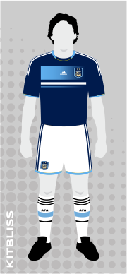 Argentina 2011-13 away
