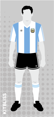 Argentina 1989-90 home