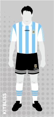 Argentina 1994-96 home