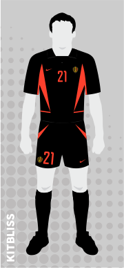 Belgium 2002 away