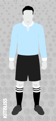 Bolivia 1930 World Cup change kit