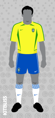 Brazil 2002-03 home