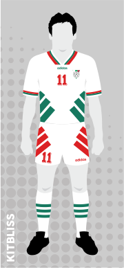 Bulgaria 1994 World Cup home variation