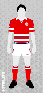 Denmark 1988-90 home