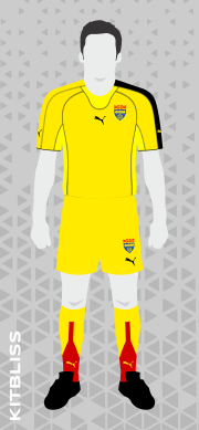 Macedonia 2007-08 away