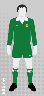Northern Ireland 1974-76 home variation