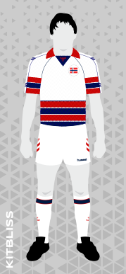 Norway 1989-90 away
