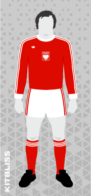 Poland 1978-80 away