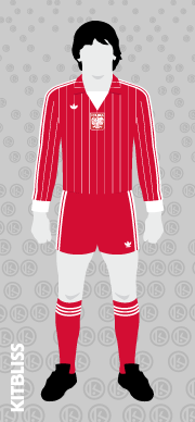 Poland 1984 away