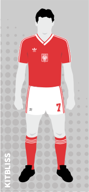 Poland 1986 away