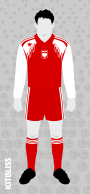 Poland 1990-92 away
