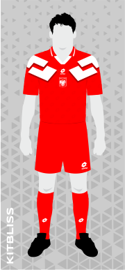Poland 1993-94 away