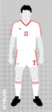 Poland 1986 home variation