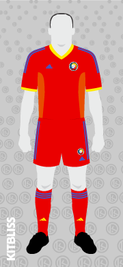 Romania 2003 away