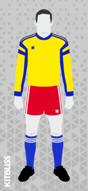 Romania 1990-91 home
