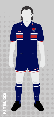 USA 1995-98 away