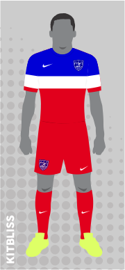 USA 2014 away