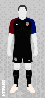 USA 2016-17 away