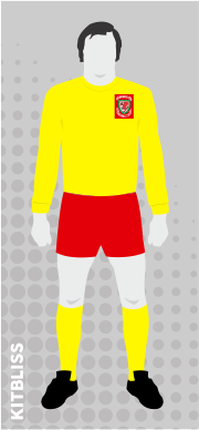 Wales 1974 away