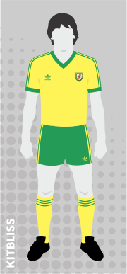 Wales 1984-87 away