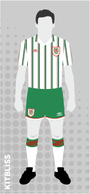 Wales 1993-94 away
