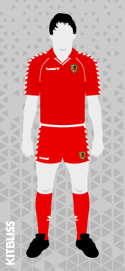 Wales 1987-90 home