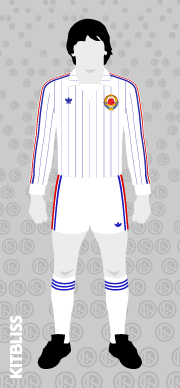 Yugoslavia 1983-84 away