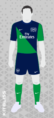 Arsenal fantasy away kit, 2011-12