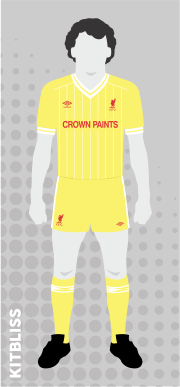 Liverpool away 1983-85