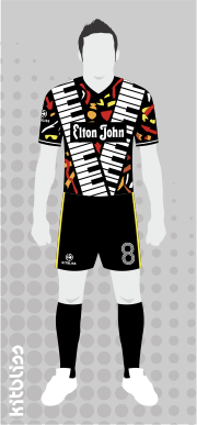 Elton John away